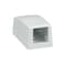 Panduit MINI-COM 1PT LP SURFACE MOUNT BOX A SGL CBX1WH-A - alternate 5